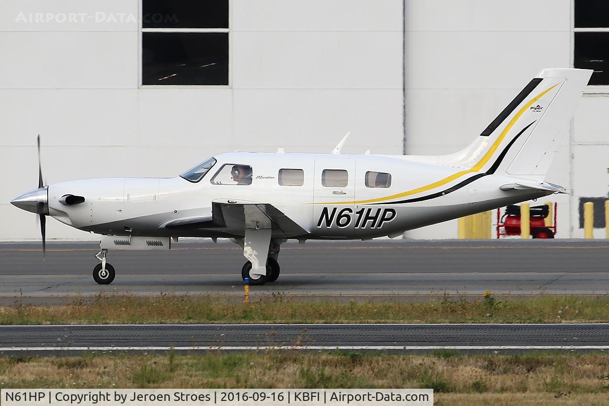 N61HP, 2009 Piper PA-46-500TP Meridian C/N 4697384, Boeing field