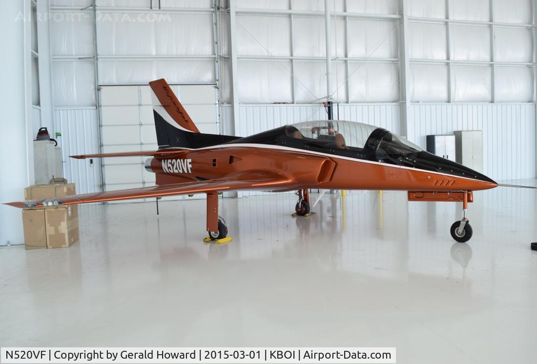 N520VF, 1999 Viper Aircraft Viperjet C/N 0001, Parked in hanger.