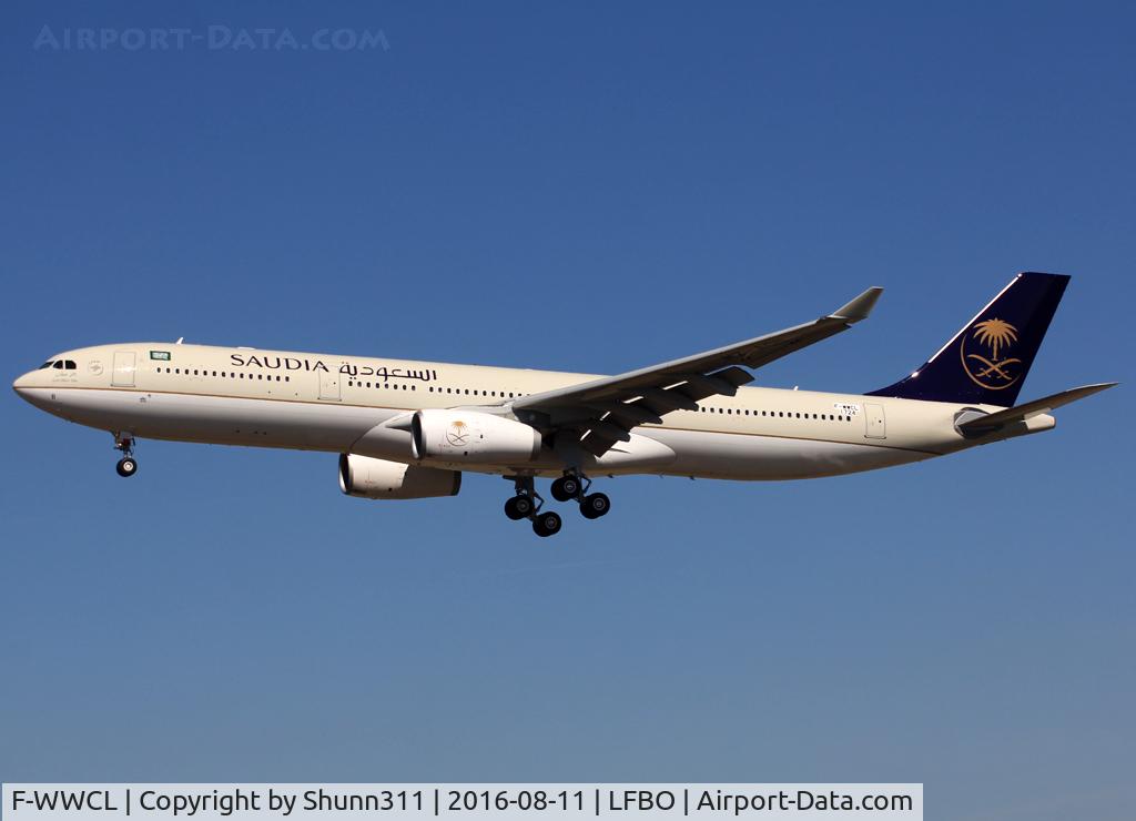 F-WWCL, 2016 Airbus A330-343 C/N 1724, C/n 1724 - To be HZ-AQ11