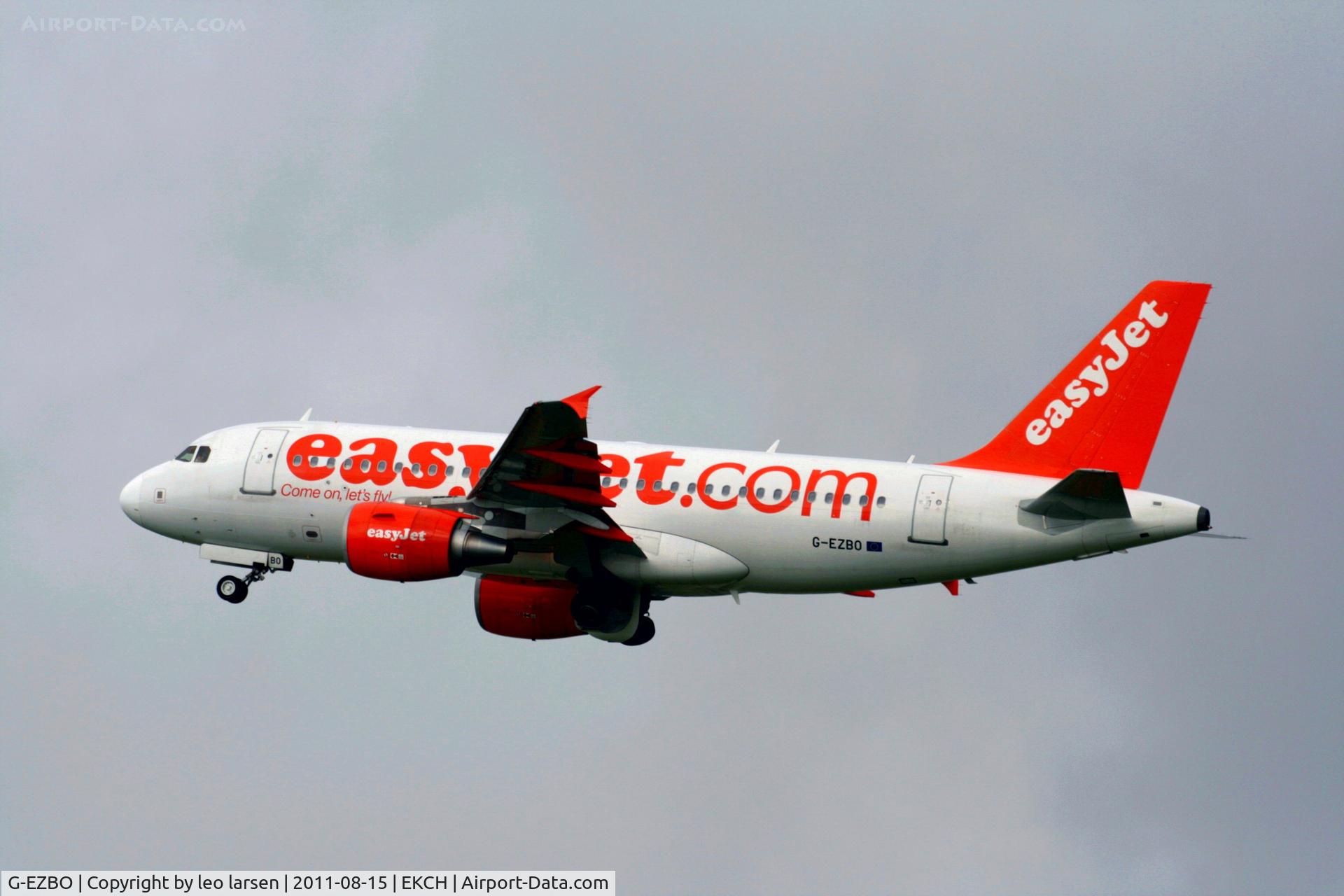 G-EZBO, 2007 Airbus A319-111 C/N 3082, Copenhagen 15.8.11
