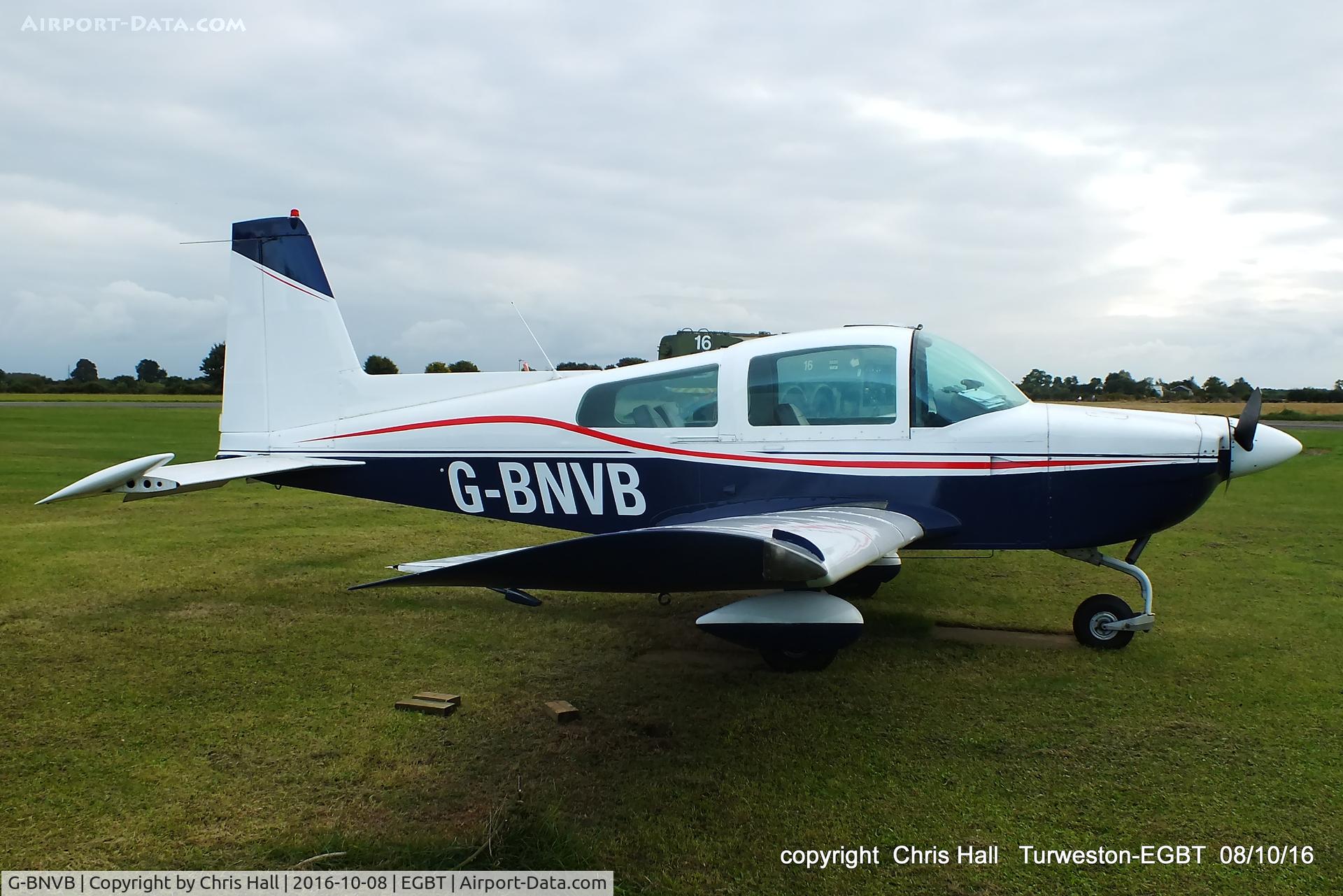 G-BNVB, 1978 Grumman American AA-5A Cheetah C/N AA5A-0758, at Turweston