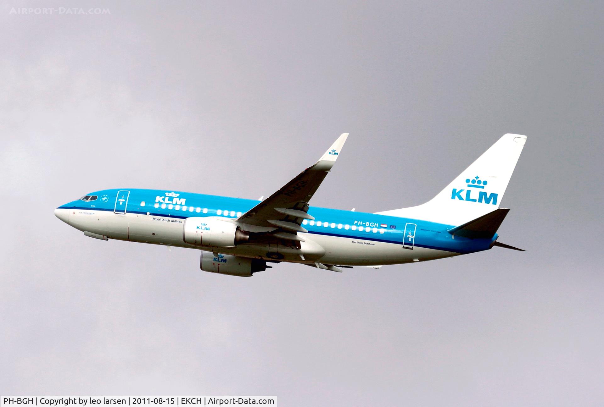 PH-BGH, 2009 Boeing 737-7K2 C/N 38053, Copenhagen 15.8.11