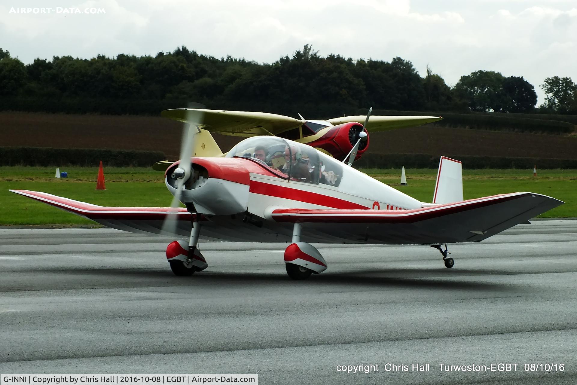 G-INNI, 1956 Wassmer (Jodel) D-112 Club C/N 540, at Turweston