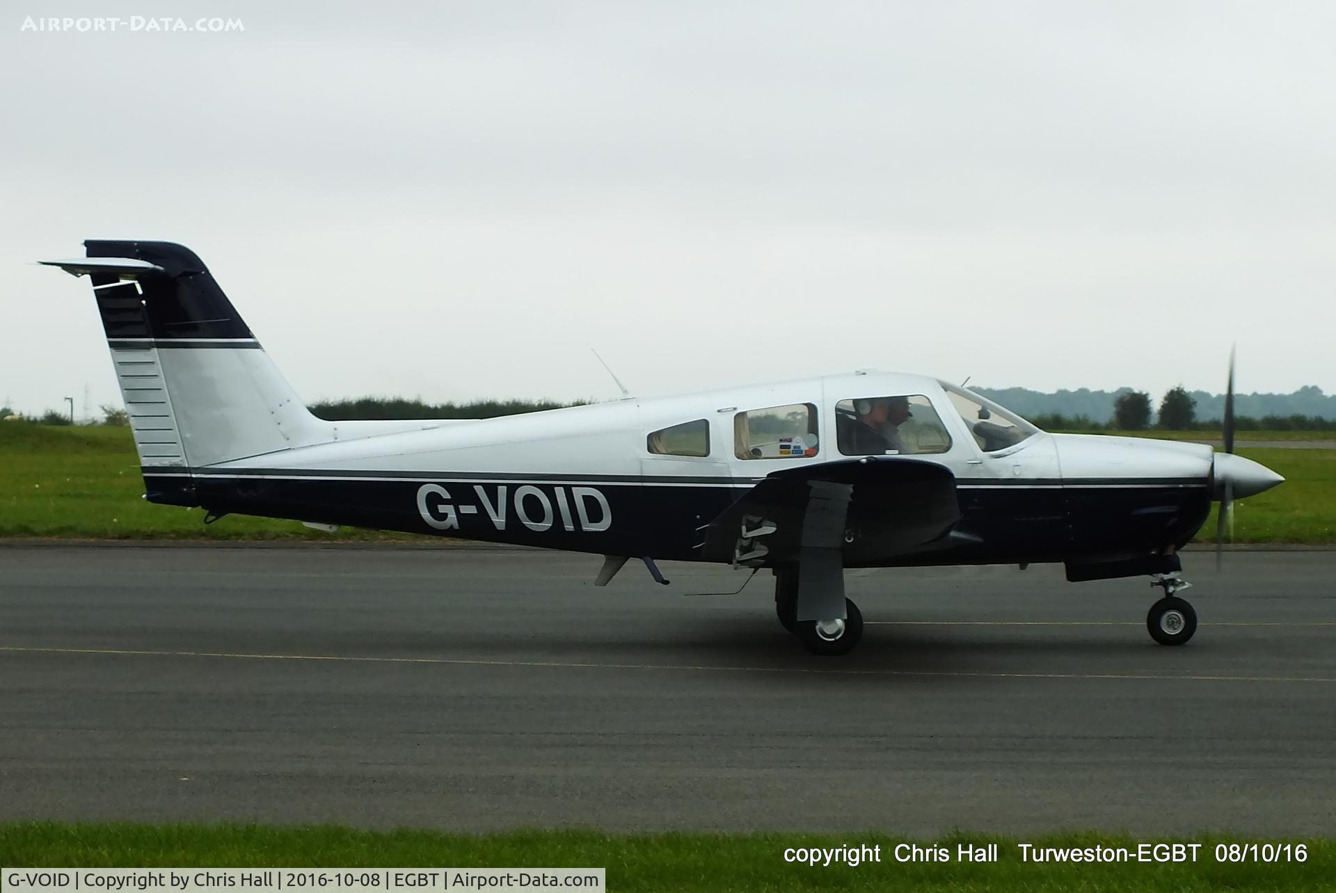 G-VOID, 1981 Piper PA-28RT-201 Arrow IV C/N 28R-8118049, at Turweston