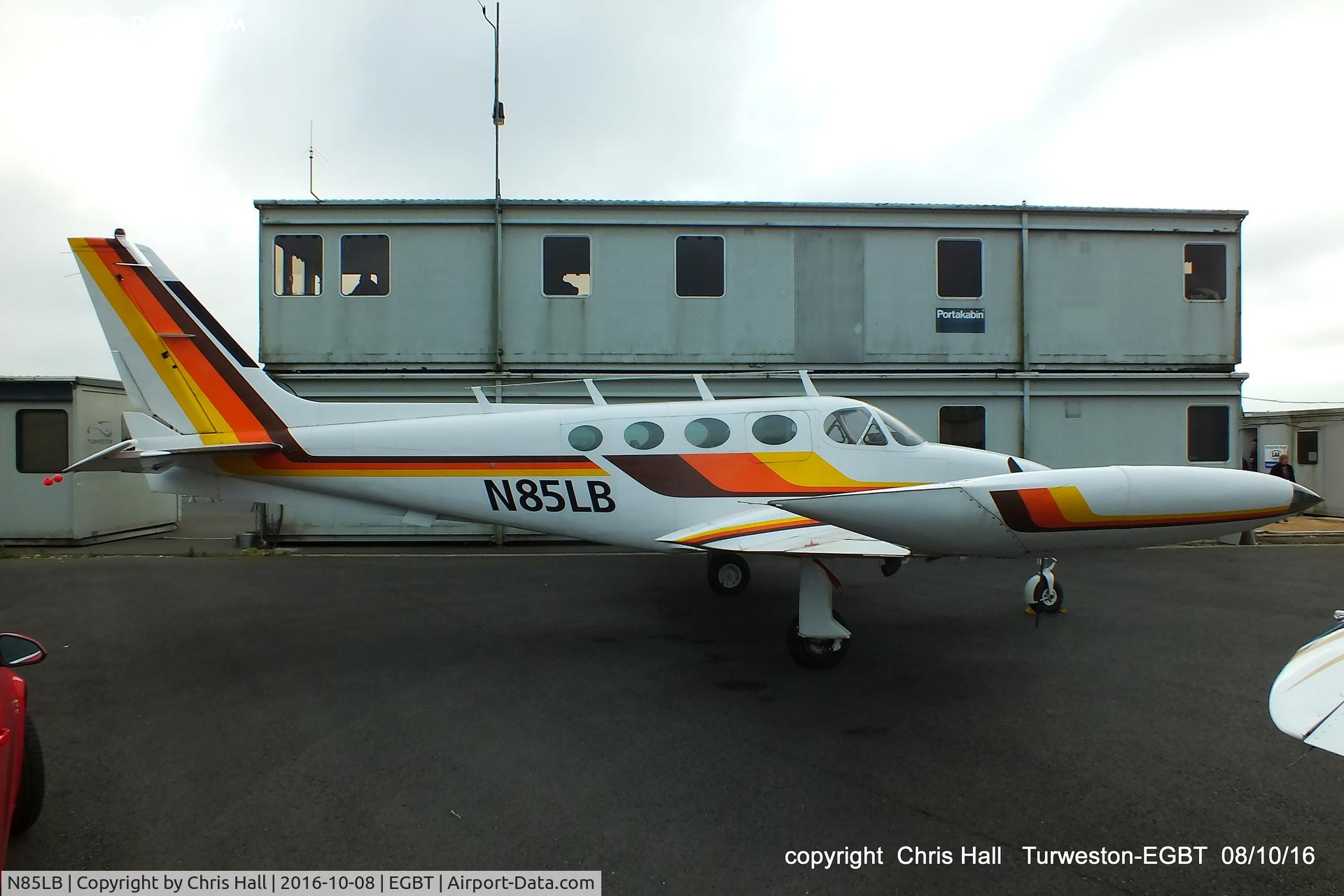 N85LB, 1978 Cessna 340A C/N 340A0486, at Turweston