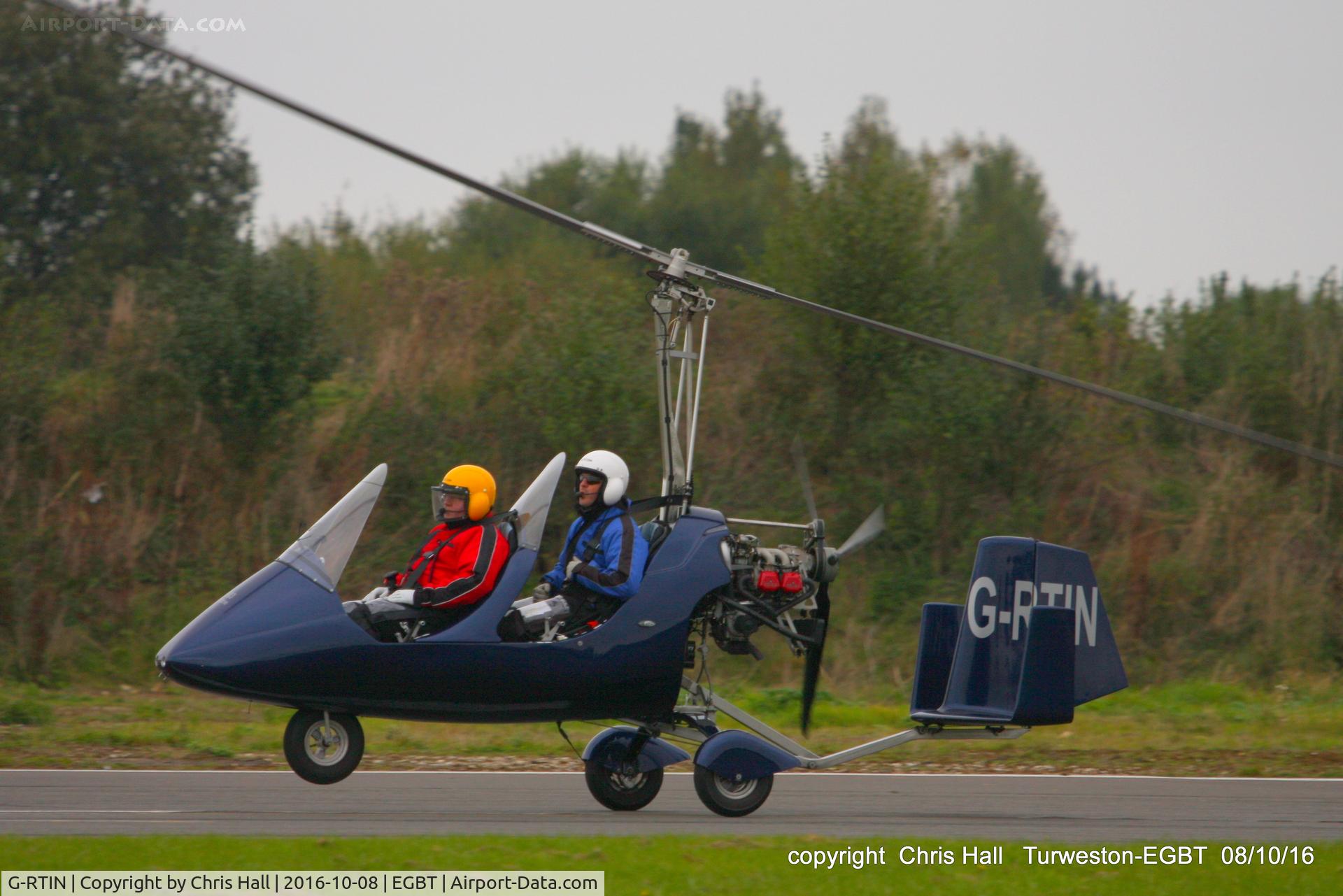 G-RTIN, 2008 AutoGyro MT-03 C/N RSUK/MT-03/047, at Turweston