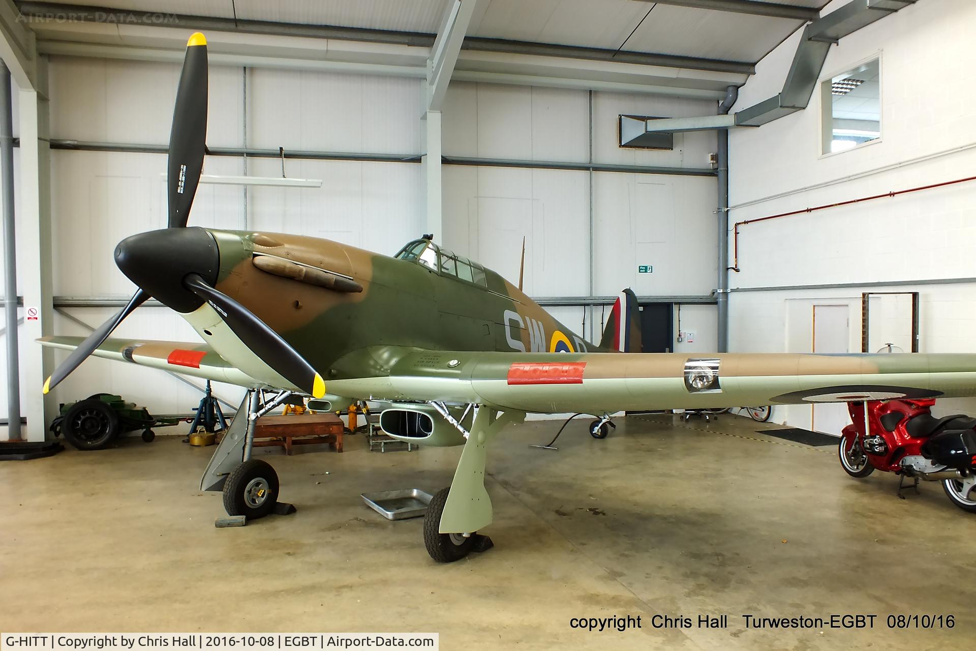 G-HITT, 1940 Hawker Hurricane I C/N Not found / see comment, at Turweston