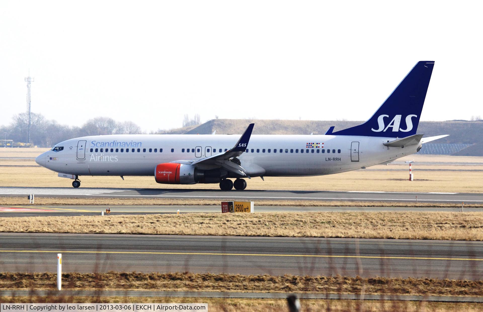 LN-RRH, 2009 Boeing 737-883 C/N 34546, Copenhagen 6.3.13