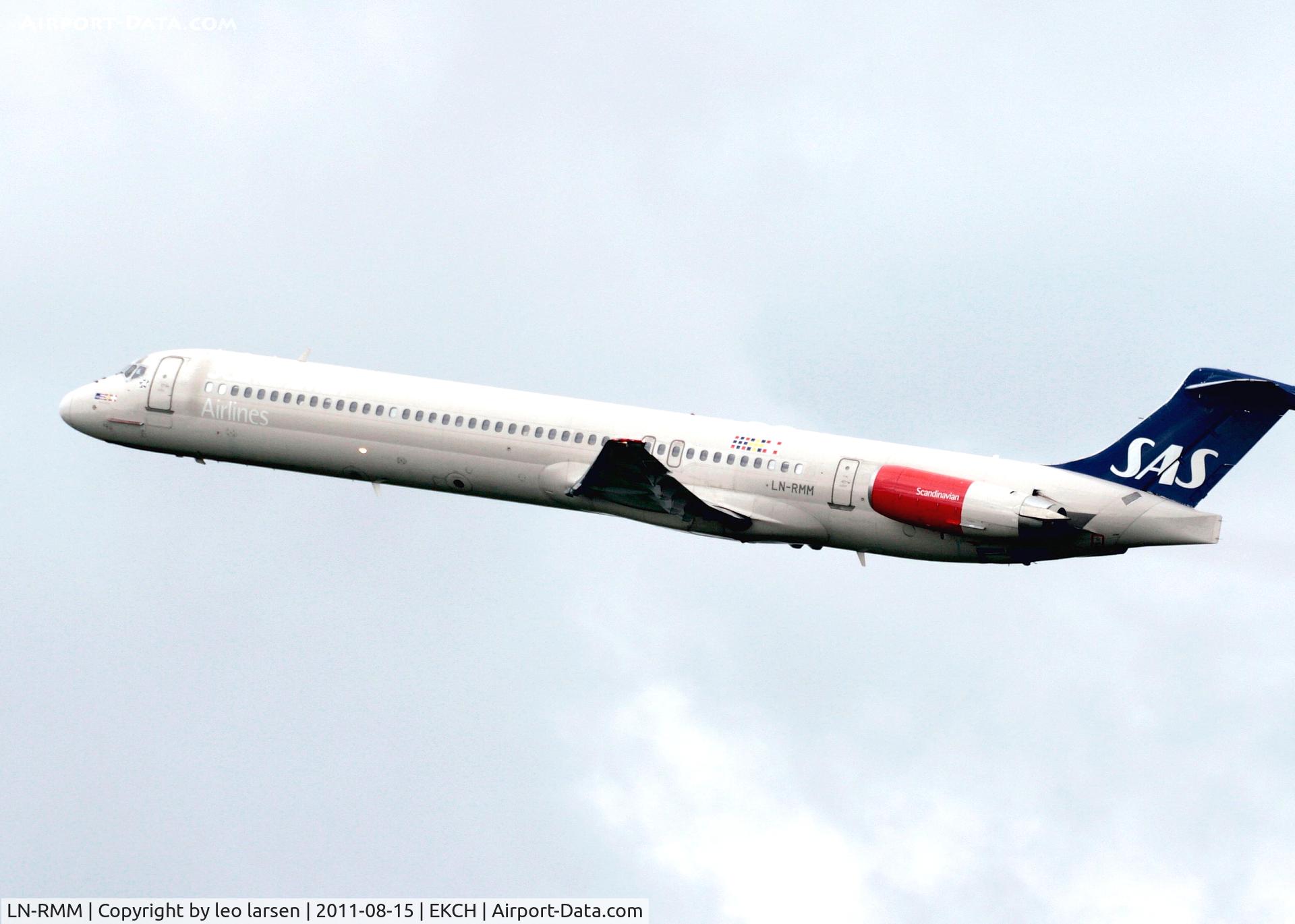 LN-RMM, 1991 McDonnell Douglas MD-81 (DC-9-81) C/N 53005, Copenhagen 15.8.11