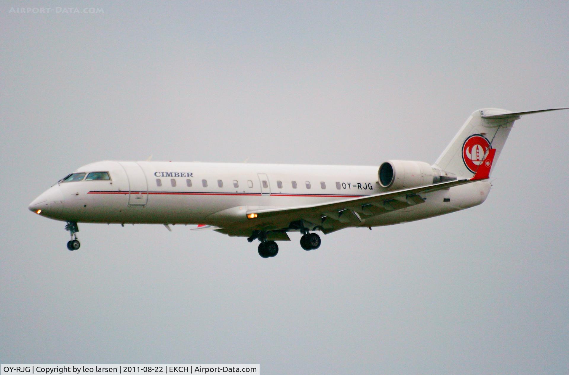 OY-RJG, 1996 Canadair CRJ-200LR (CL-600-2B19) C/N 7104, Copenhagen 22.8.11