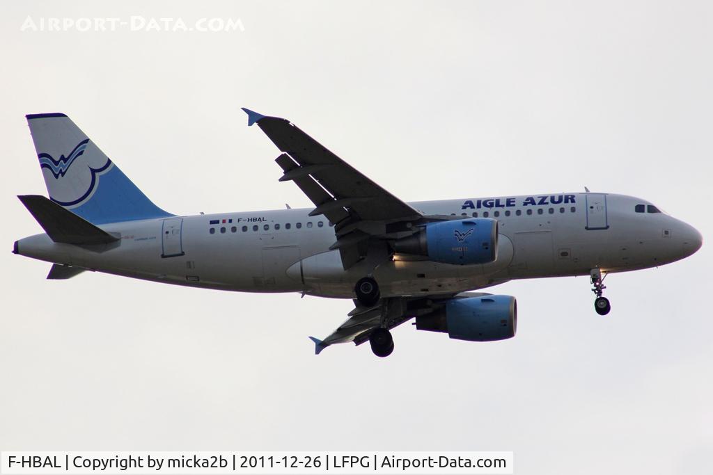 F-HBAL, 2006 Airbus A319-111 C/N 2870, Landing
