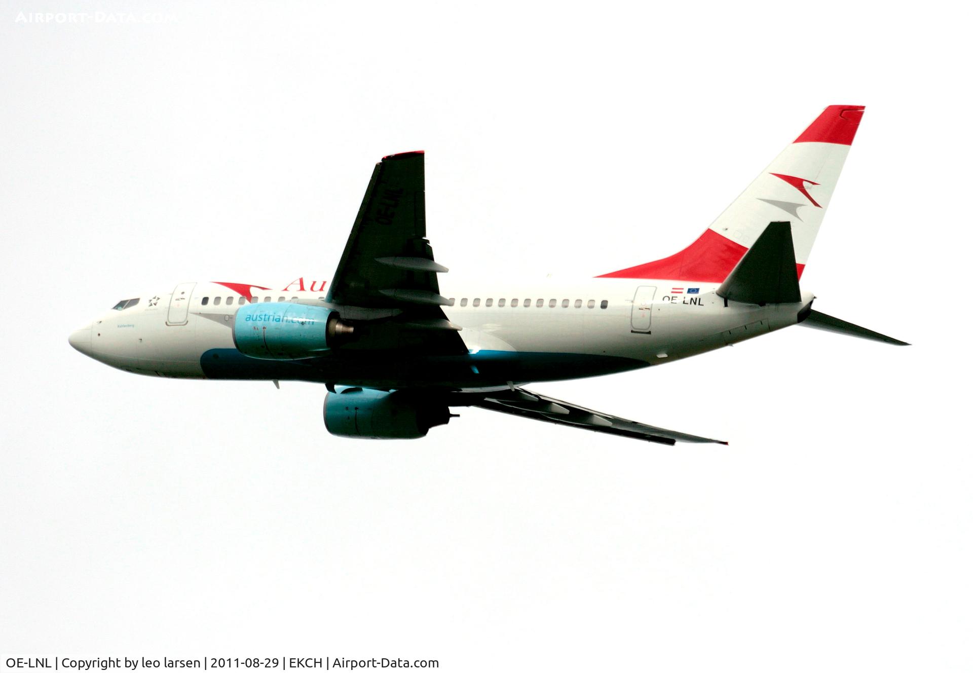 OE-LNL, 2000 Boeing 737-6Z9 C/N 30137, Copenhagen 29.8.11