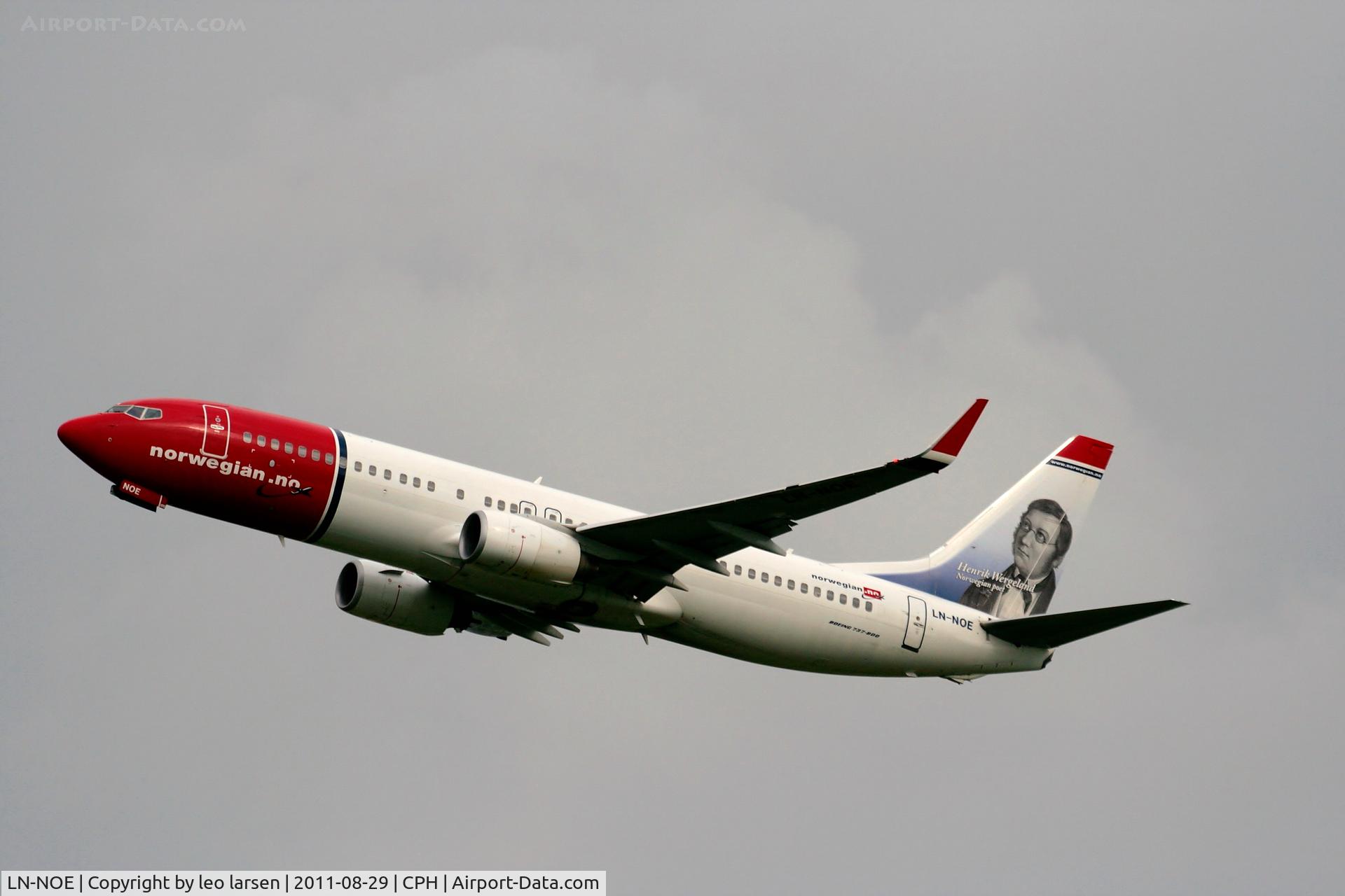 LN-NOE, 2008 Boeing 737-8Q8 C/N 35283, Copenhagen 29.8.11