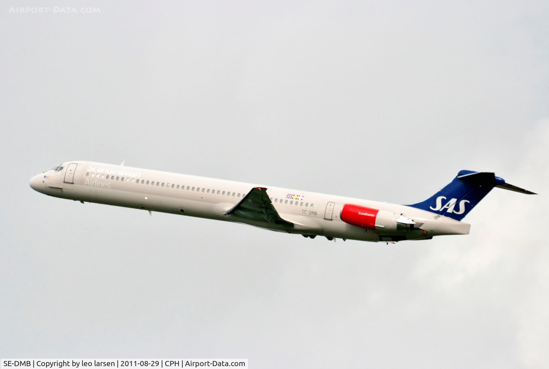 SE-DMB, 1991 McDonnell Douglas MD-81 (DC-9-81) C/N 53314, Copenhagen 29.8.11