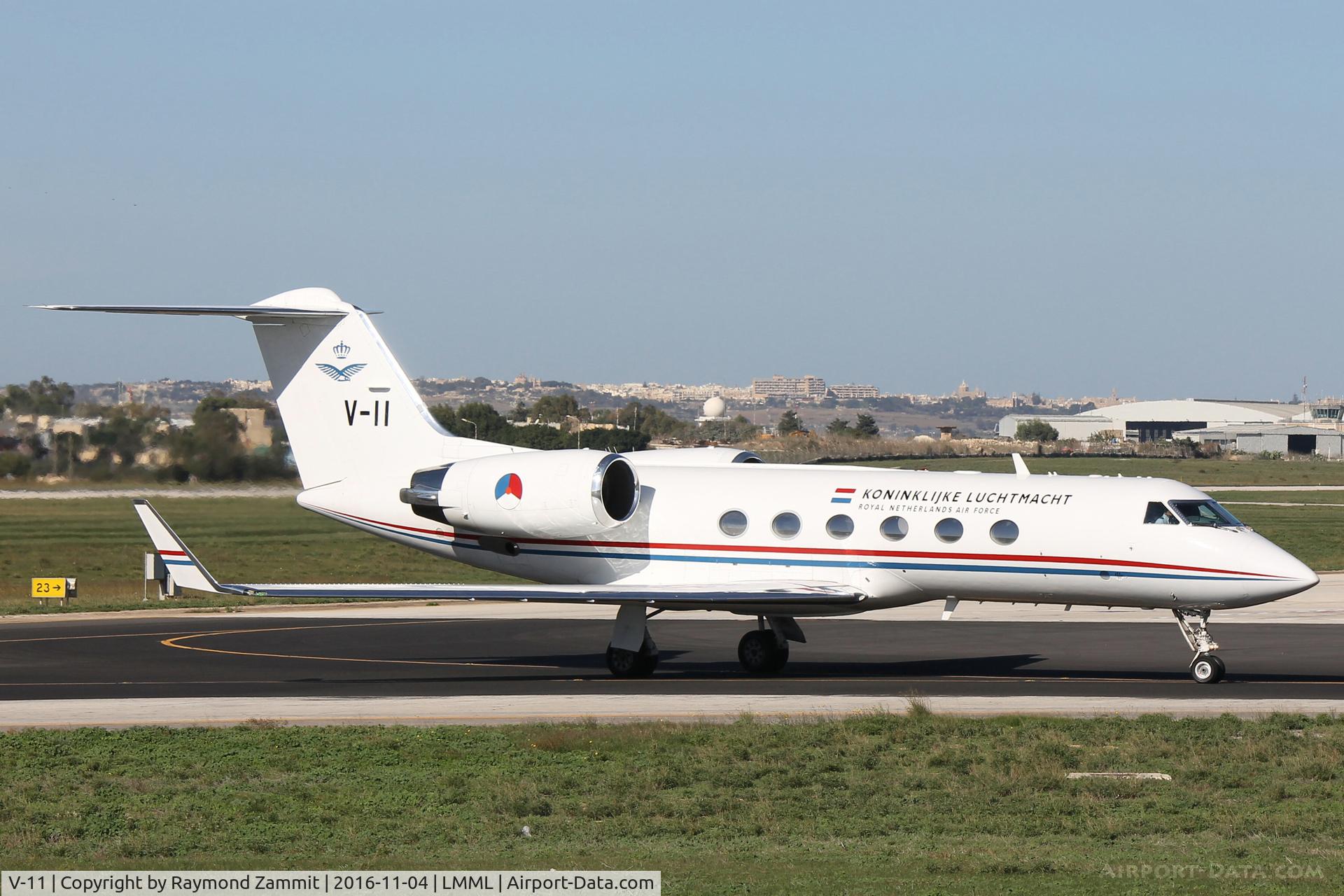 V-11, Gulfstream Aerospace G-IV C/N 1009, Gulfstream IV V-11 Royal Netherlands Air Force