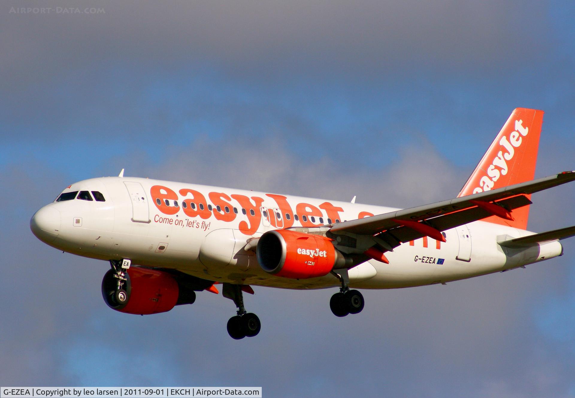 G-EZEA, 2003 Airbus A319-111 C/N 2119, Copenhagen 1.9.11
