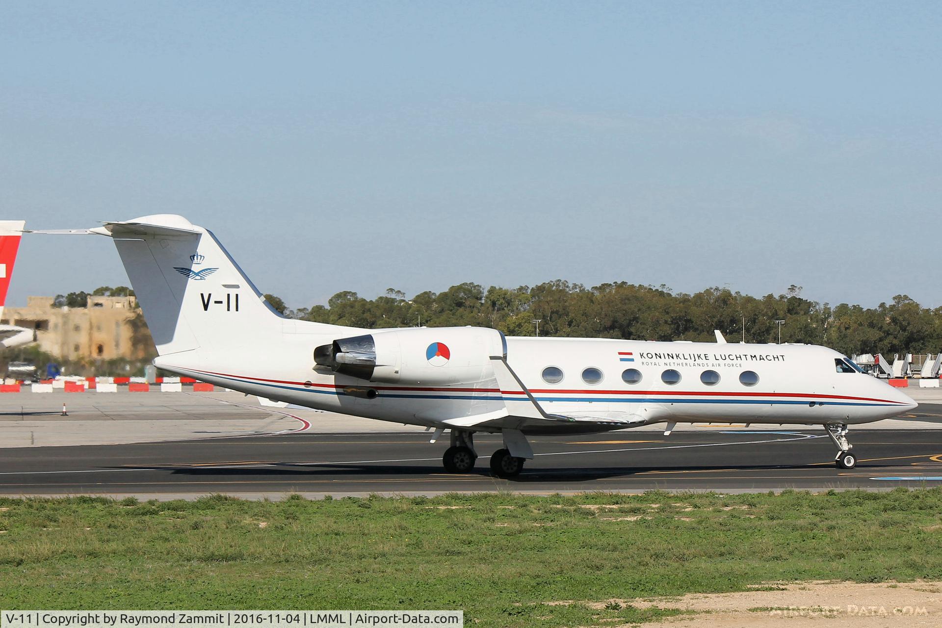 V-11, Gulfstream Aerospace G-IV C/N 1009, Gulfstream IV V-11 Royal Netherlans Air Force