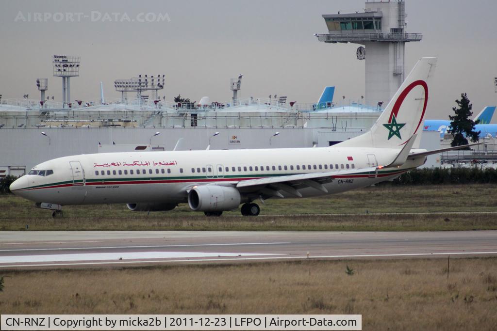 CN-RNZ, 2002 Boeing 737-8B6 C/N 33058, Taxiing