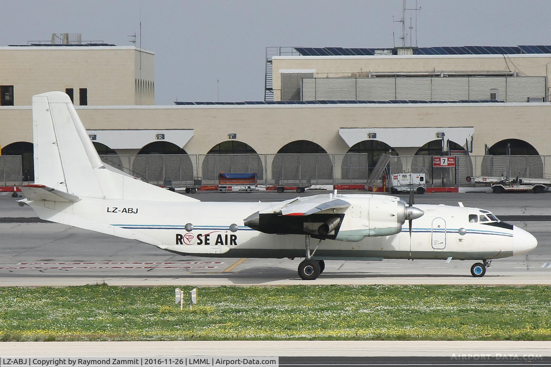 LZ-ABJ, 1980 Antonov An-26B C/N 10103, Antonov An-26B LZ-ABJ Rose Air