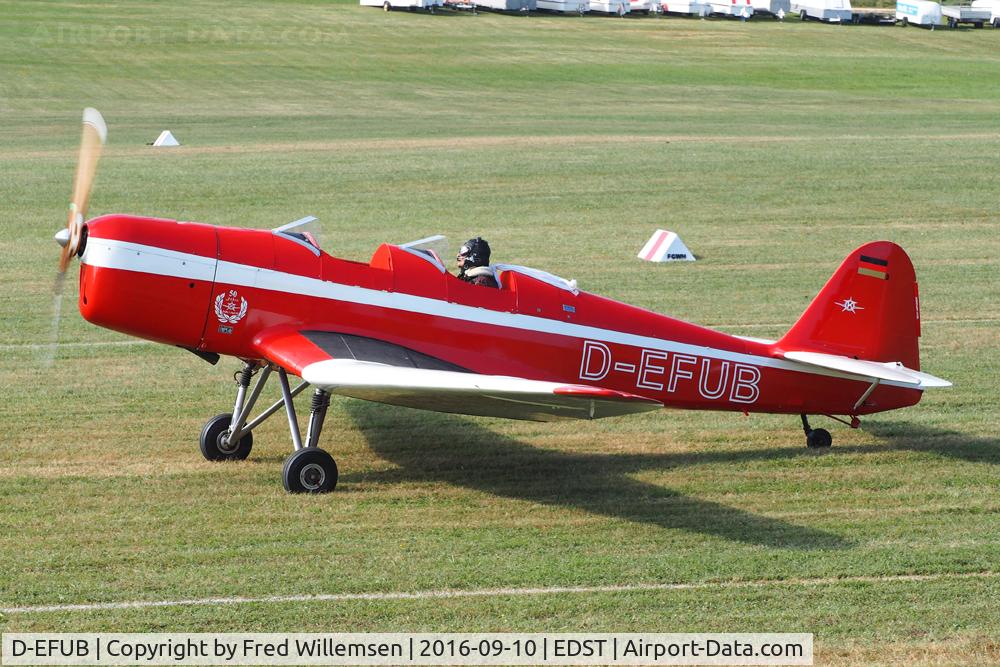 D-EFUB, 1940 Klemm Kl-35D C/N 1810, 