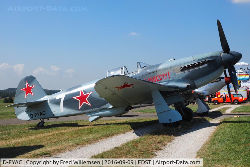 D-FYAC, 1946 Yakovlev Yak-3UA C/N 470109, 