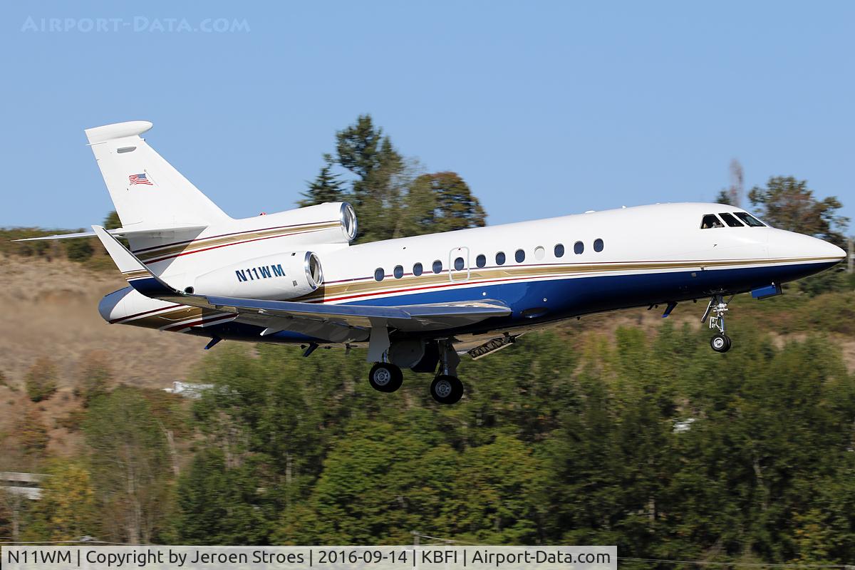 N11WM, 1999 Dassault Falcon 900EX C/N 58, k b f i