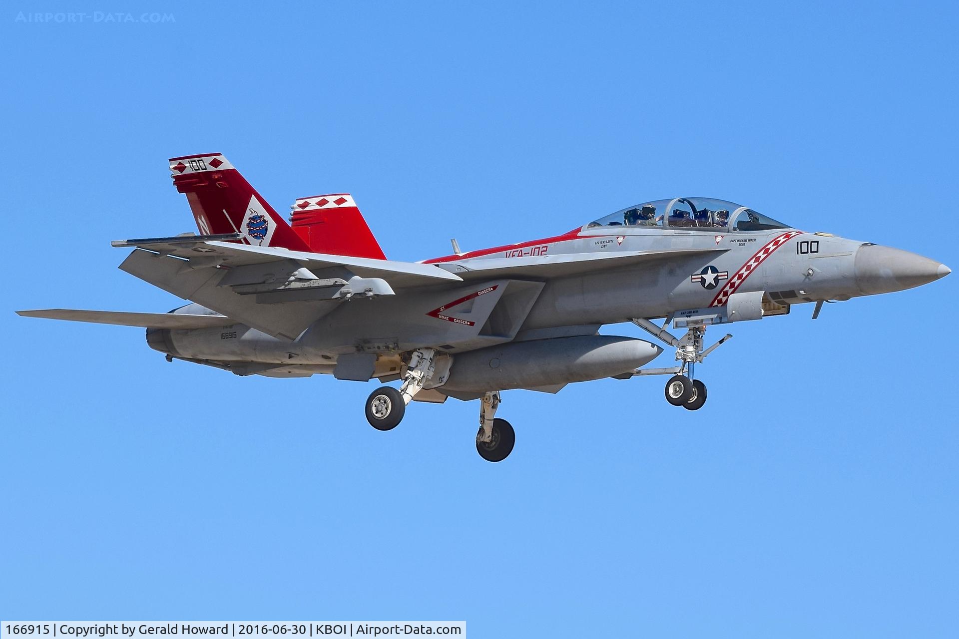 166915, Boeing F/A-18F Super Hornet C/N F223, VAF-102 “Diamondbacks”  NAF Atsugi, Japan. (CVW-5  USS Ronald Reagan)