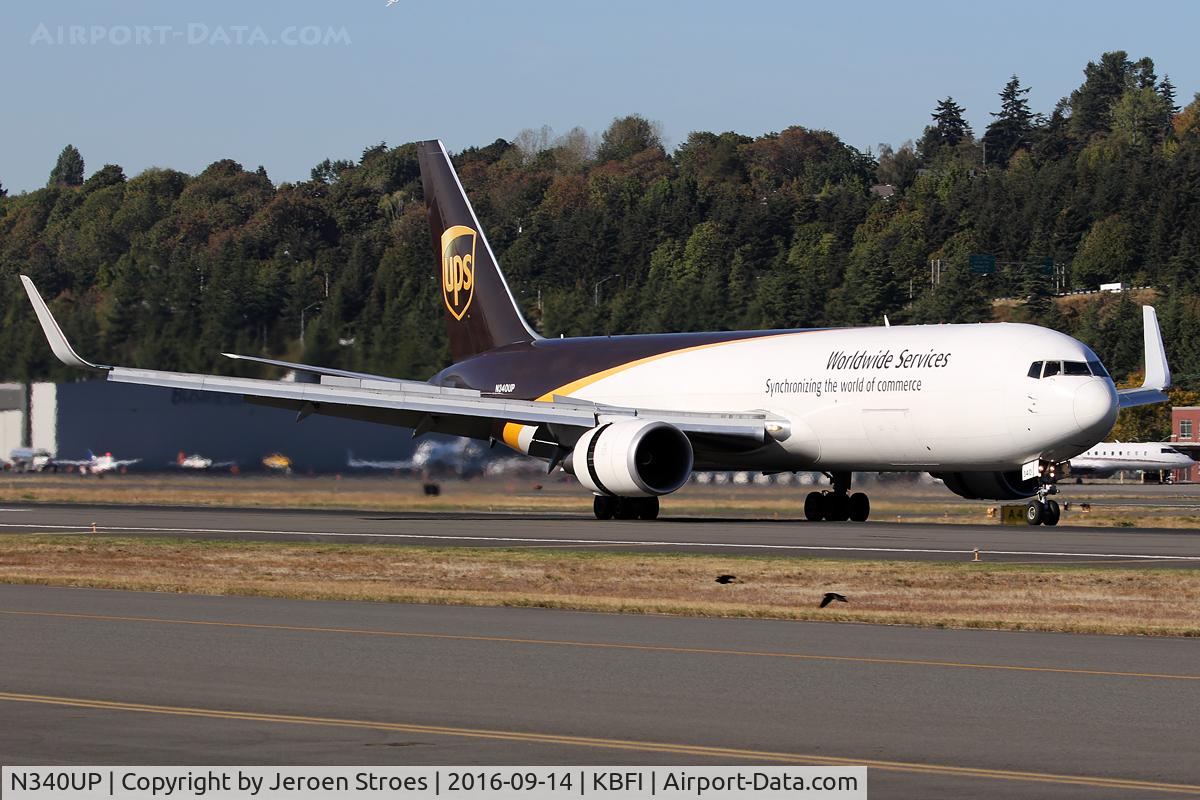 N340UP, 2010 Boeing 767-34AF C/N 37860, kbfi