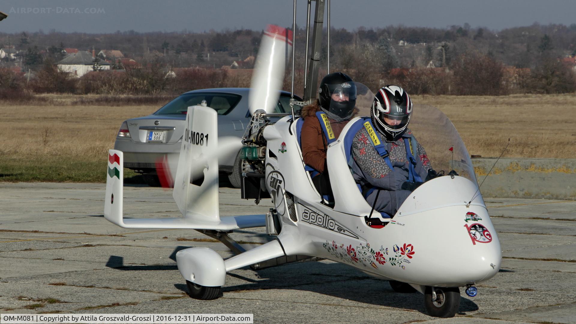 OM-M081, 2012 Apollo Ultralight Aircraft Apollo Gyro AG1, Balatonfökajár Airfield - year farewell flight