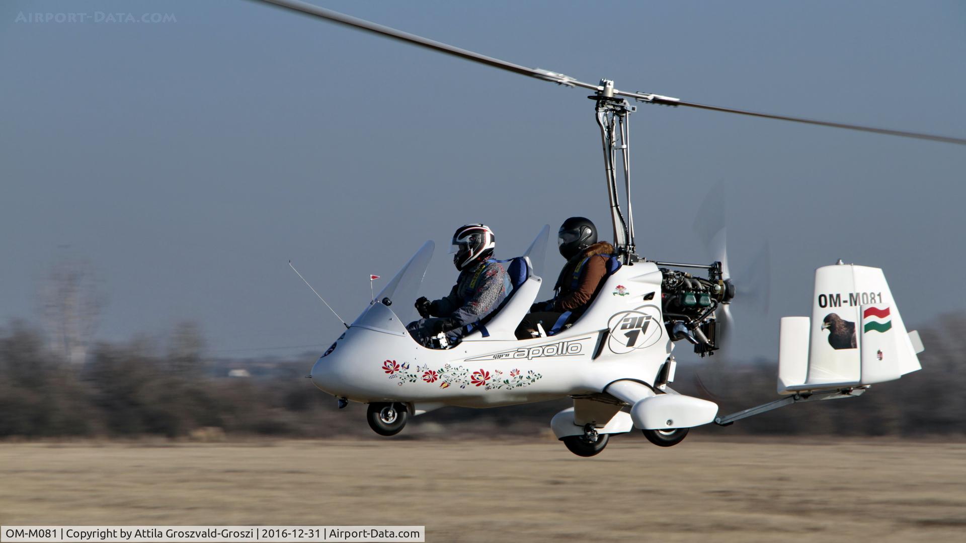 OM-M081, 2012 Apollo Ultralight Aircraft Apollo Gyro AG1, Balatonfökajár Airfield - year farewell flight