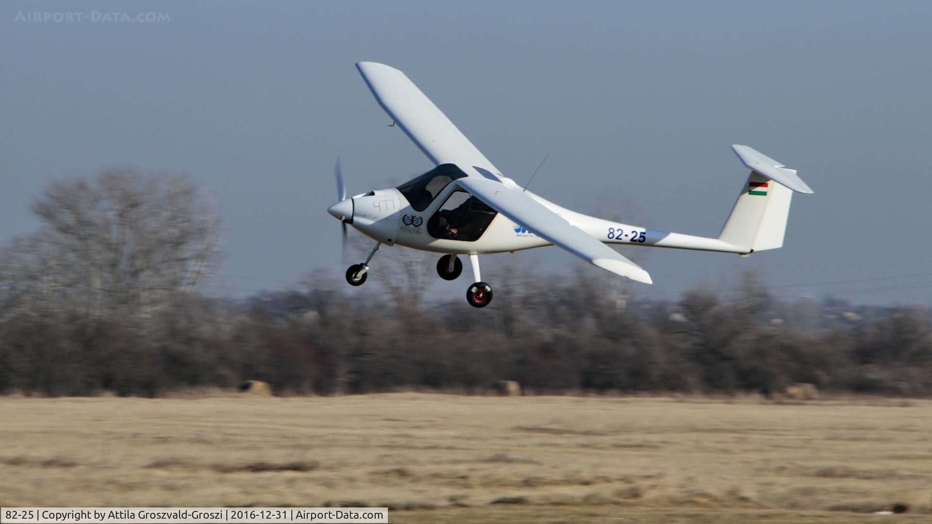 82-25, 2015 Pipistrel Virus C/N 181V9120405, Balatonfökajár Airfield - year farewell flight