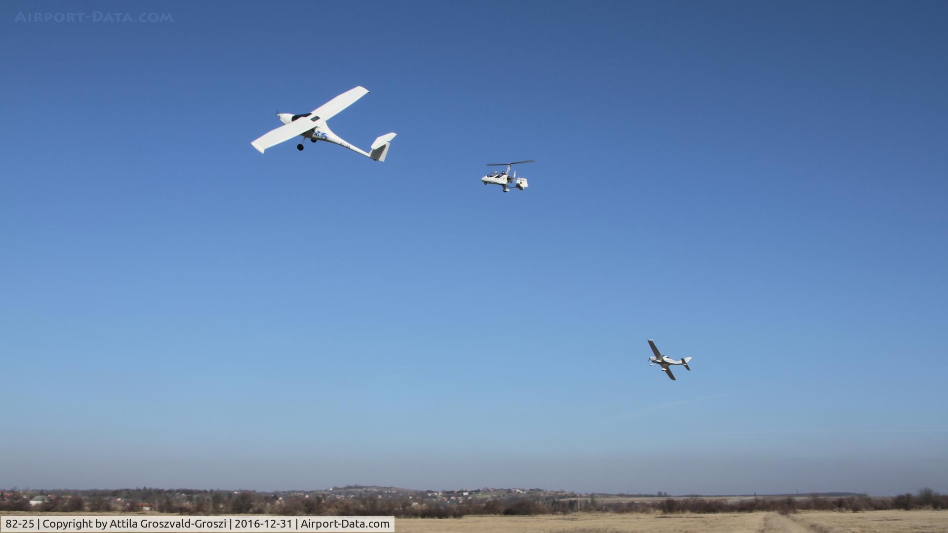 82-25, 2015 Pipistrel Virus C/N 181V9120405, Balatonfökajár Airfield - year farewell flight
