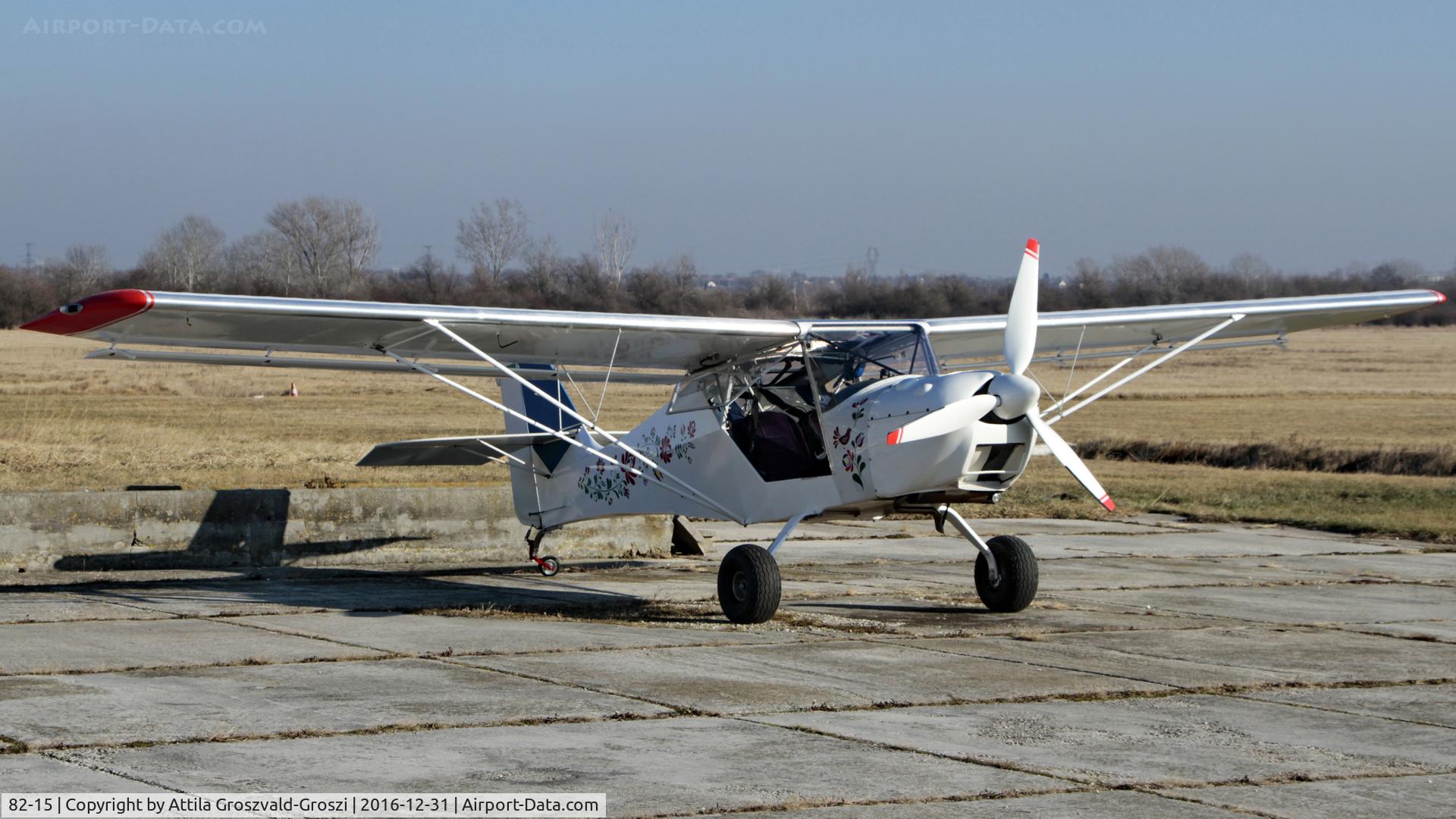 82-15, 2004 Apollo Fox C/N 270904, Balatonfökajár Airfield - year farewell flight