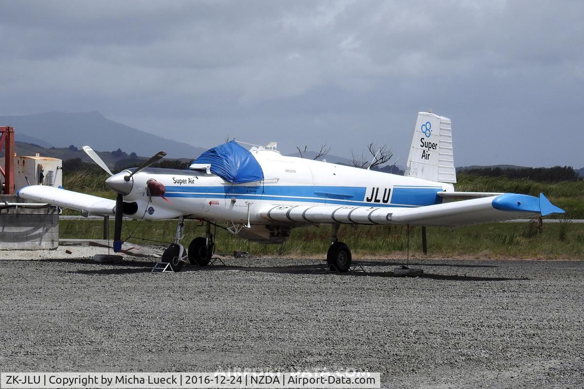 ZK-JLU, NZ Aerospace FU24-950 C/N 234, At Dargaville