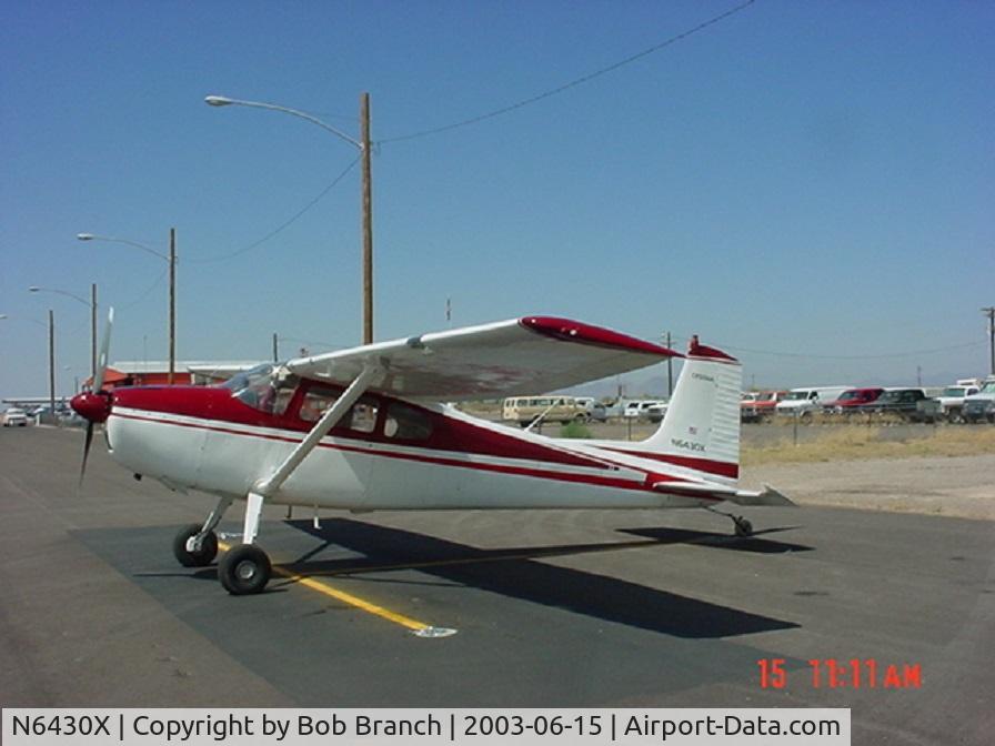 N6430X, 1961 Cessna 180D C/N 18050930, 180 at Parker, Az. 2003
