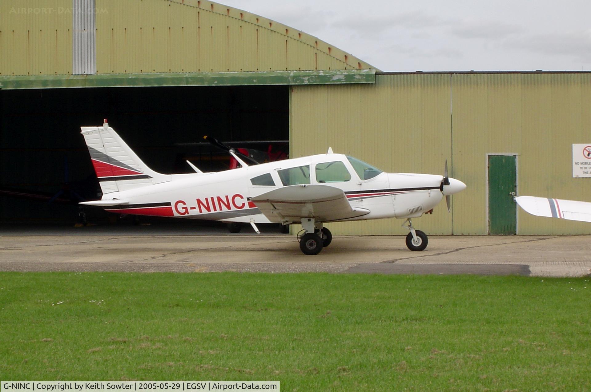 G-NINC, 1972 Piper PA-28-180 Cherokee C/N 28-7205016, based aircraft
