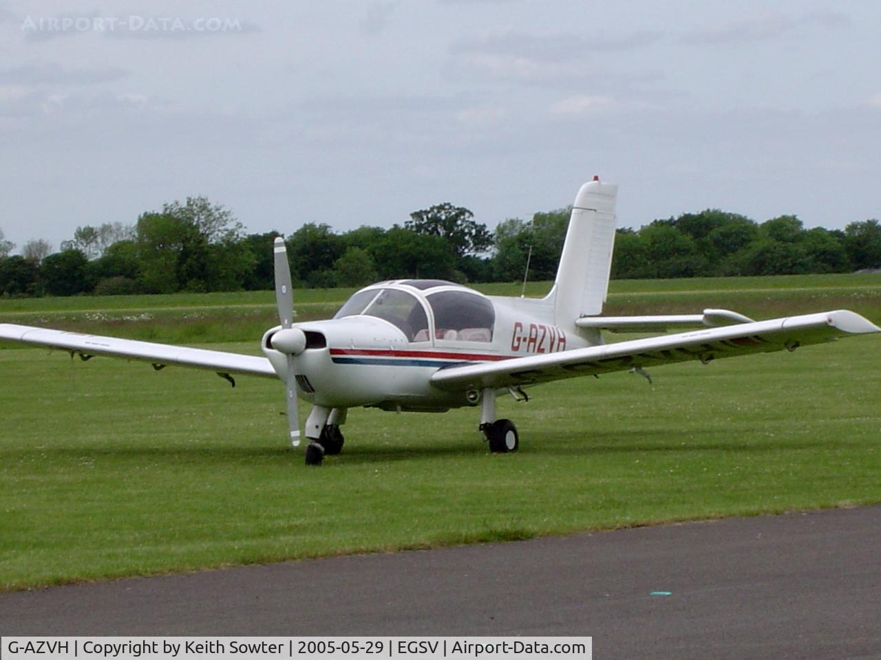 G-AZVH, 1972 Socata MS.894A Rallye Minerva 220 C/N 12017, Old Buckenham fly in