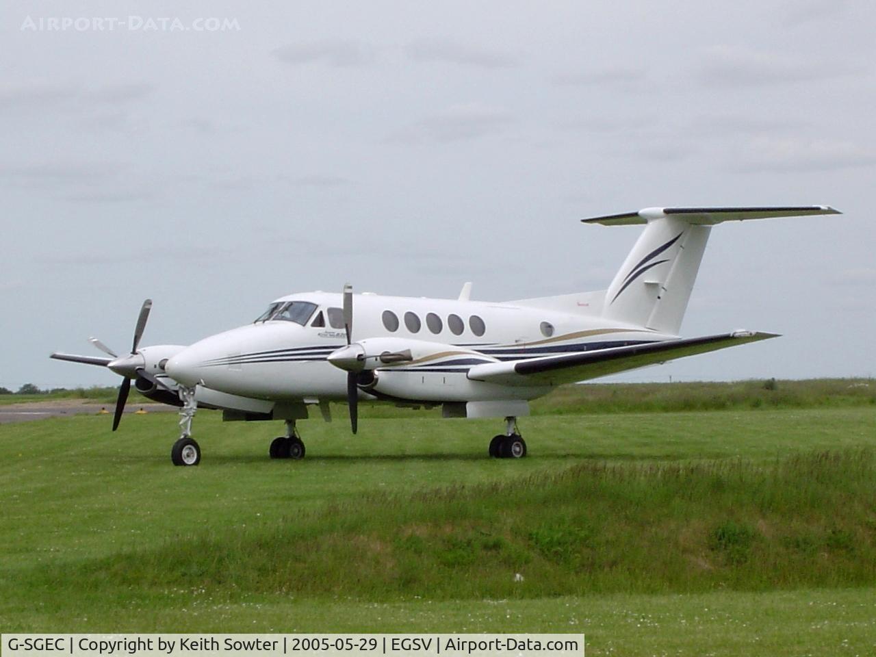 G-SGEC, 2001 Raytheon B200 Super King Air C/N BB-1747, Old Buckenham visitor