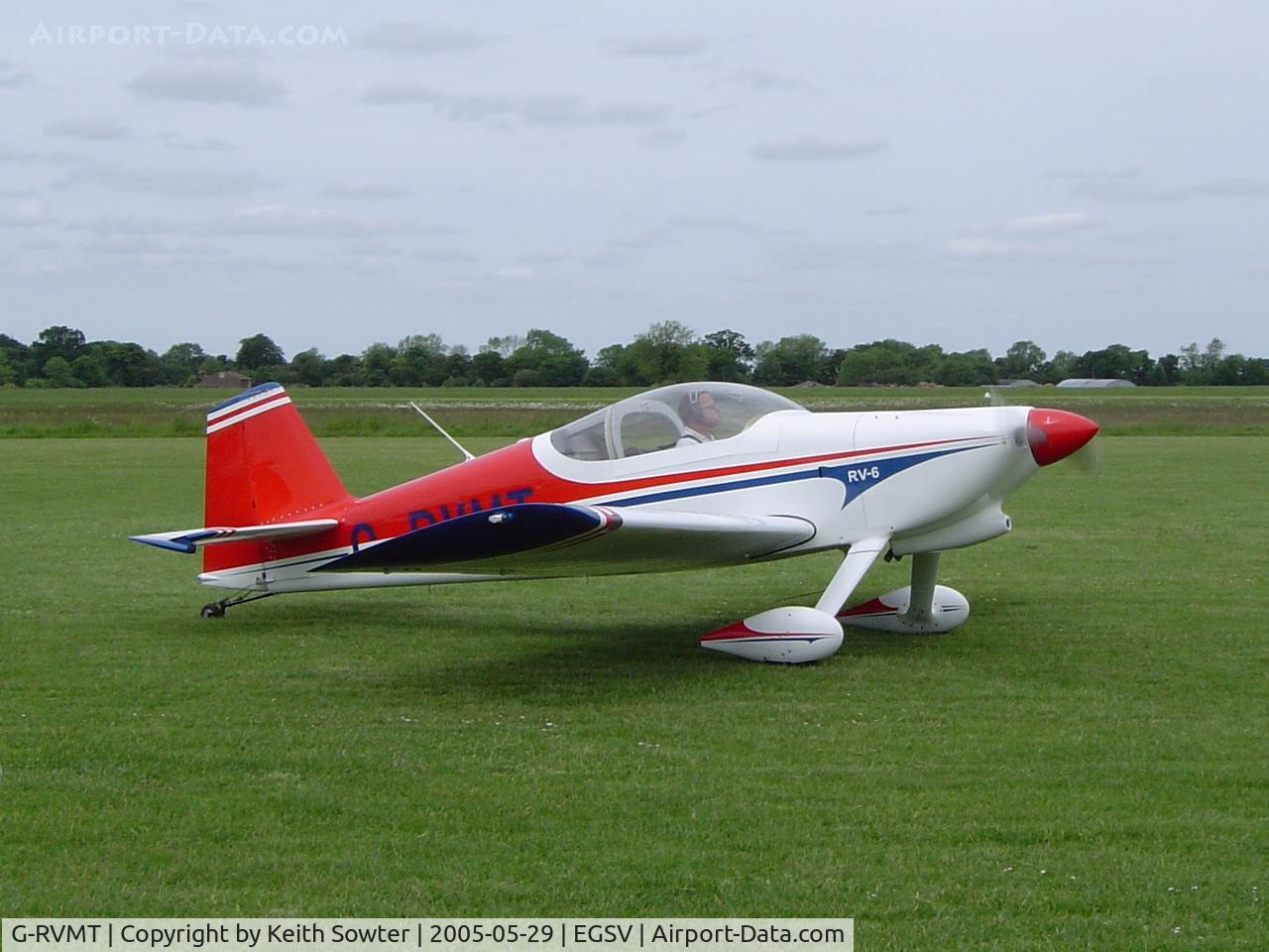 G-RVMT, 2002 Vans RV-6 C/N PFA 181A-13644, Old Buckenham fly in
