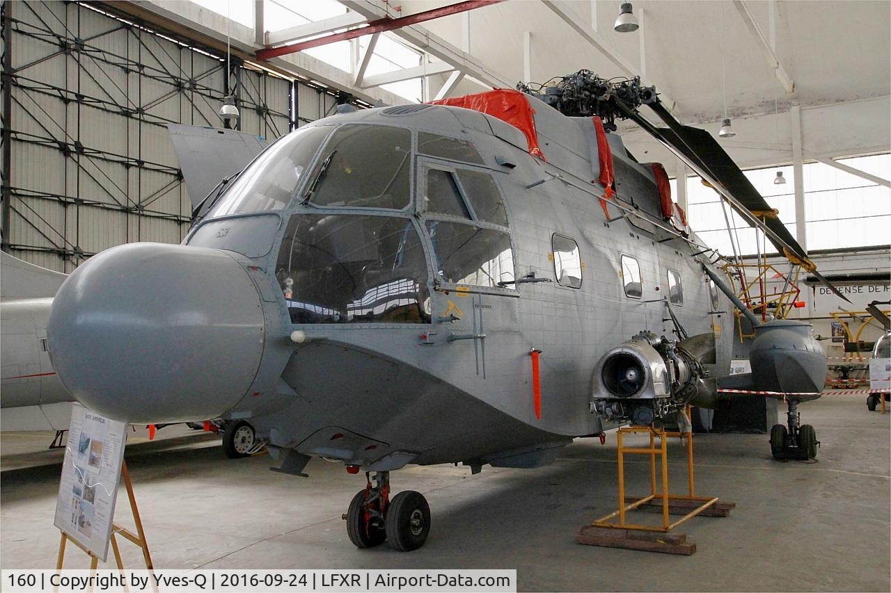 160, Aérospatiale SA-321G Super Frelon C/N 160, Aérospatiale SA-321G Super Frelon, Preserved at Naval Aviation Museum, Rochefort-Soubise airport (LFXR)