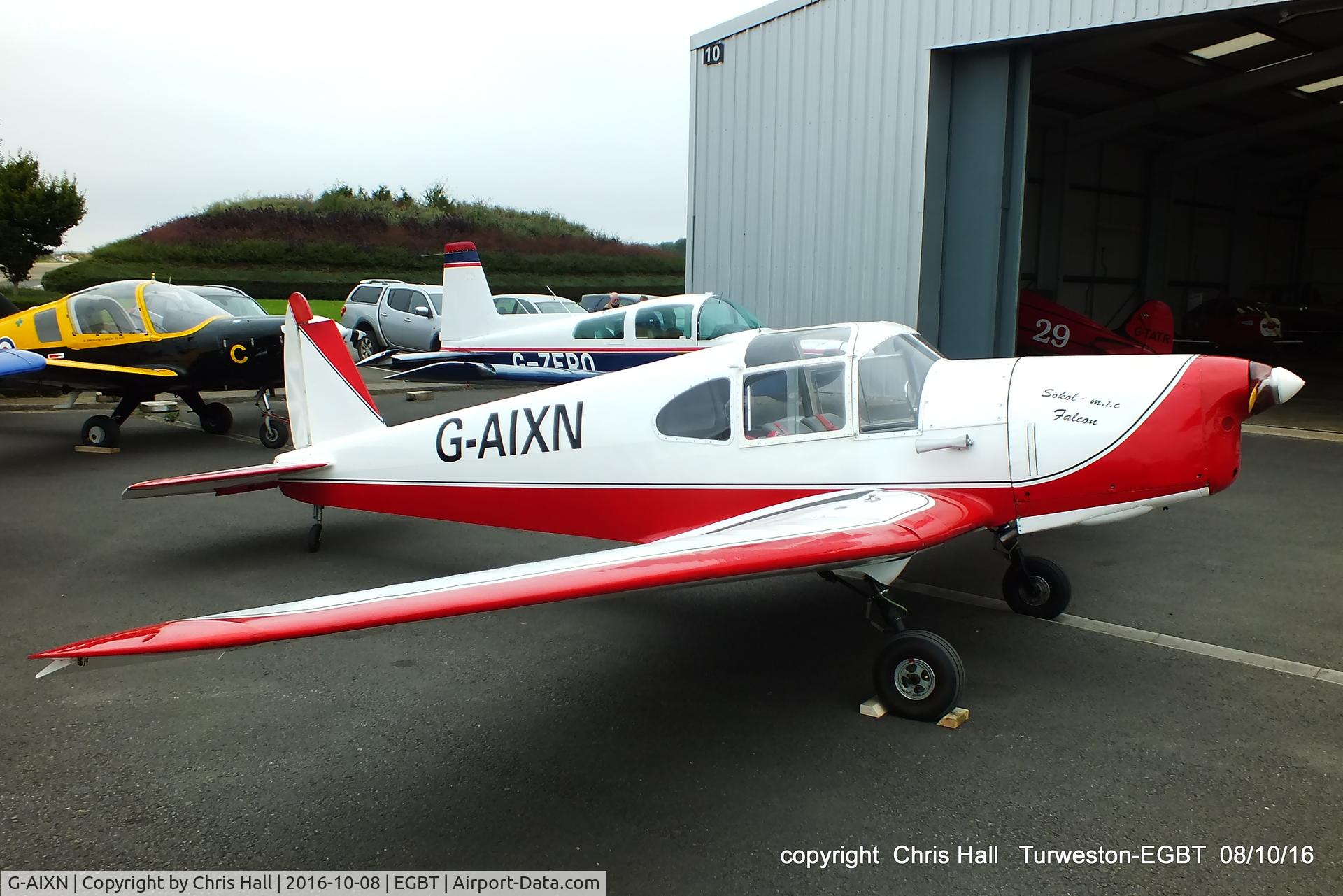 G-AIXN, 1947 Benes-Mraz M-1C Sokol C/N 112, at Turweston