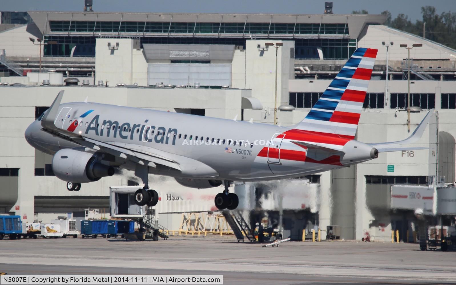 N5007E, 2013 Airbus A319-112 C/N 5781, American