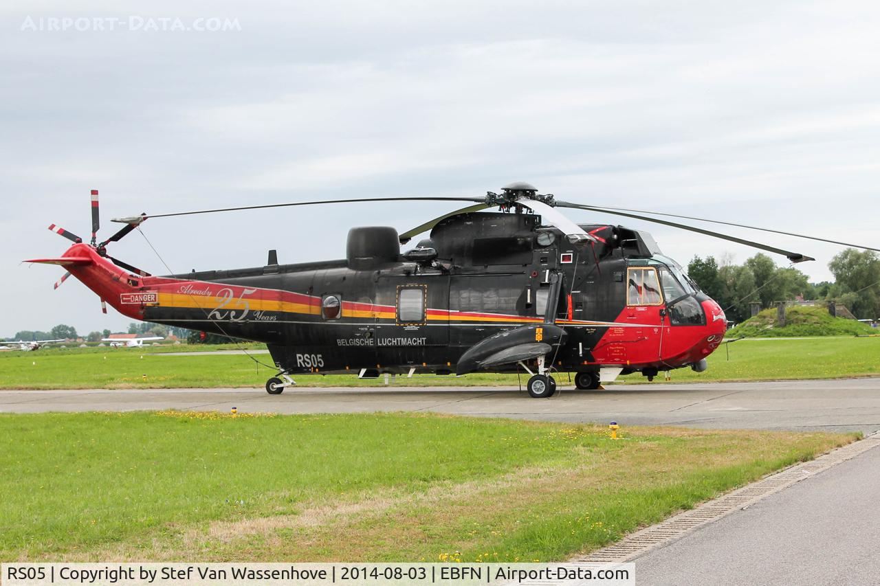 RS05, 1976 Westland Sea King Mk.48 C/N WA835, Koksijde Fly-Inn.