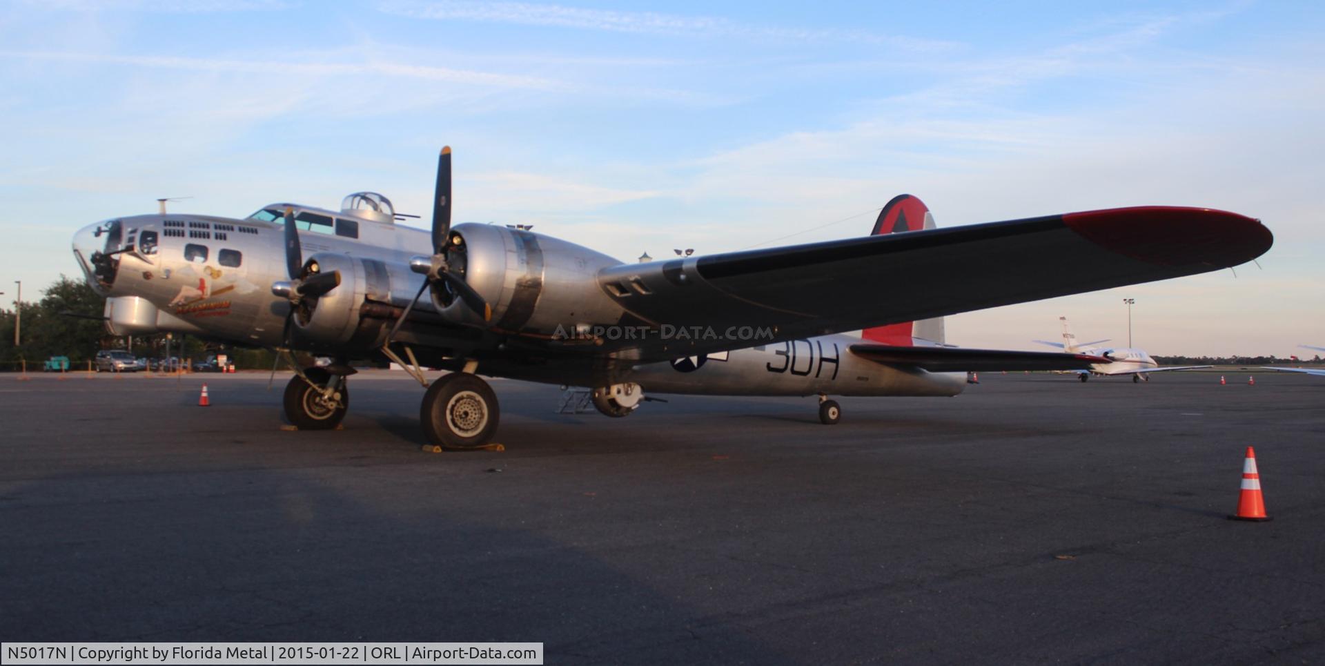 N5017N, 1944 Lockheed/Vega (Boeing) B-17G-105-VE Flying Fortress C/N 8649, Aluminum Overcast