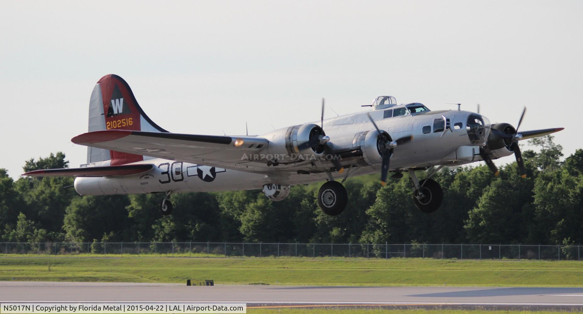 N5017N, 1944 Lockheed/Vega (Boeing) B-17G-105-VE Flying Fortress C/N 8649, Aluminum Overcast