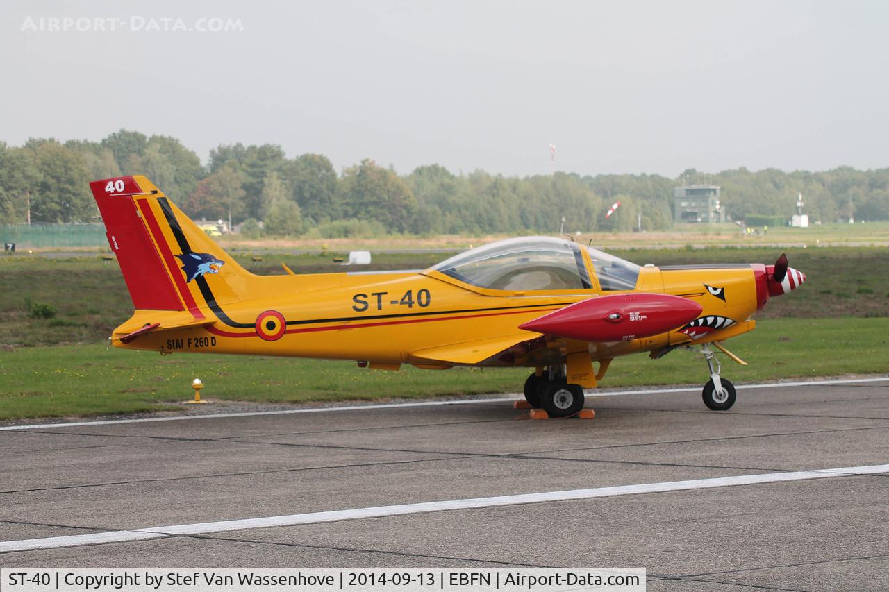 ST-40, 1992 SIAI-Marchetti SF-260D C/N 840, Belgain Airforce Days.