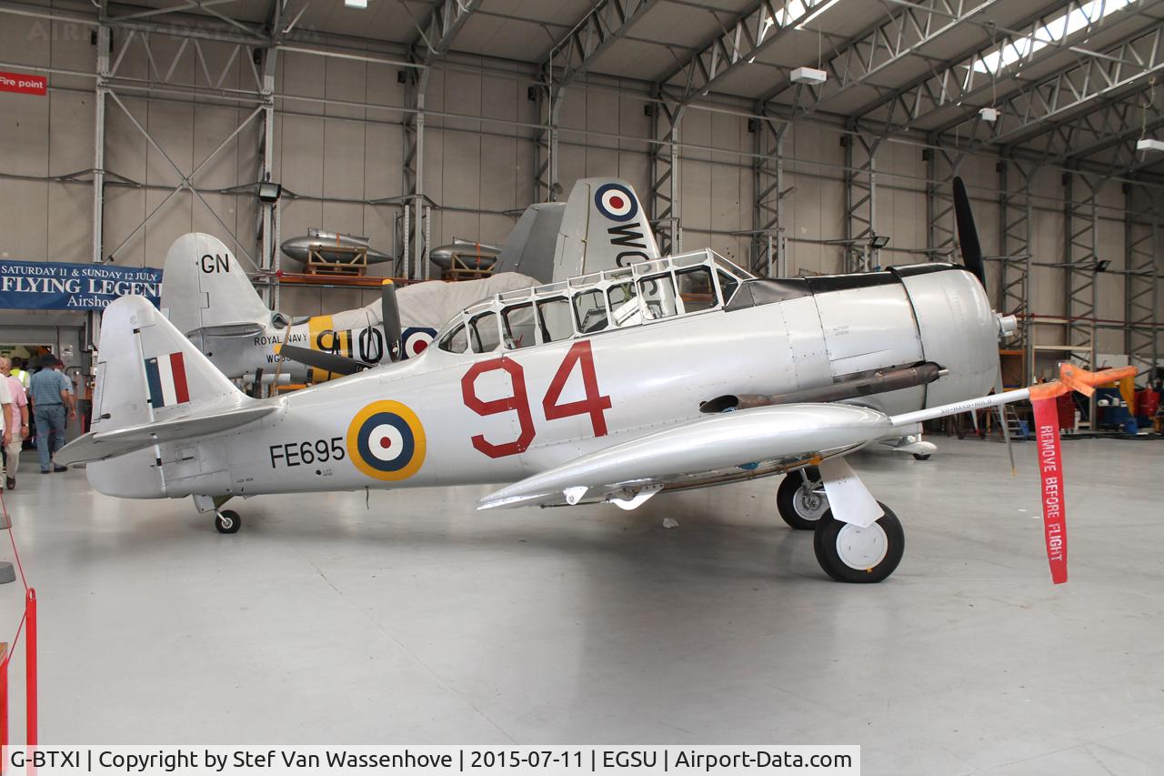 G-BTXI, 1942 Noorduyn AT-16 Harvard IIB C/N 14-429, Duxford.