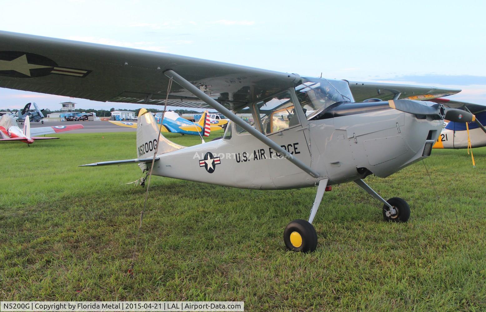 N5200G, 1951 Cessna 305A C/N 23073, Cessna O-1A