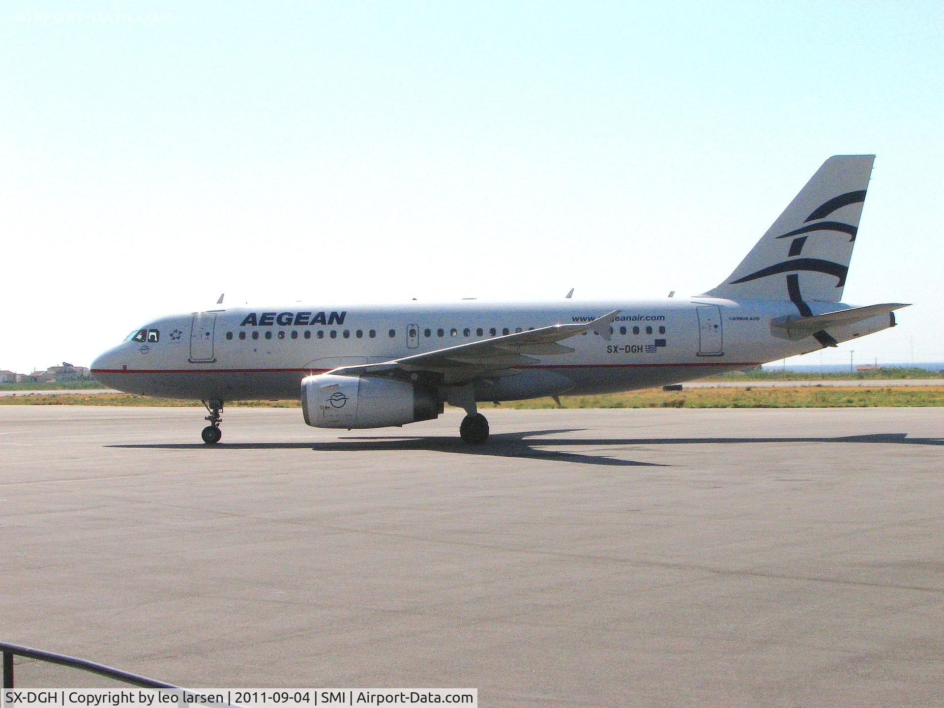 SX-DGH, 2011 Airbus A319-132 C/N 1880, Samos SMI 4.9.11