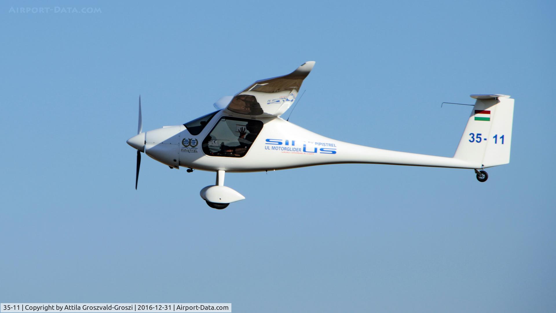 35-11, Pipistrel Sinus 912 C/N ., Balatonfökajár Airfield - year farewell flight